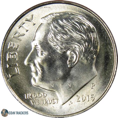 2015 p dime value